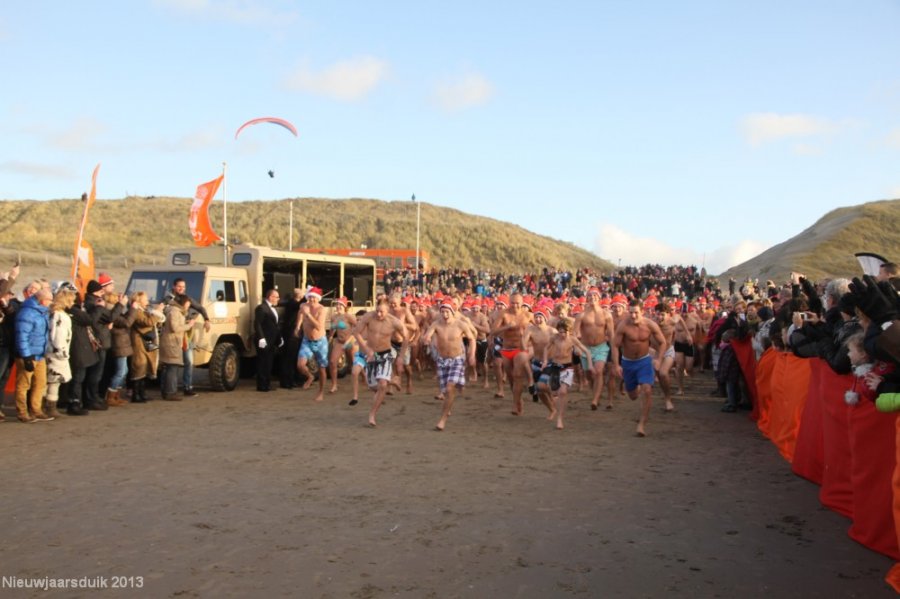 Nieuwjaarsduik 2 Nederzand(T) Noordwijk